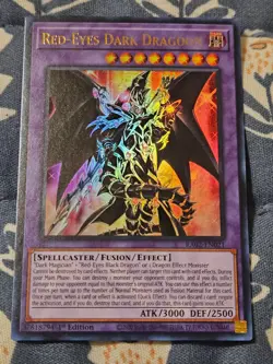 Red-Eyes Dark Dragoon Ultra Rare UR RA02-EN021 - Yugioh - Image 1
