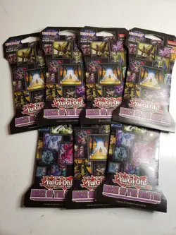 7x Konami Yu-Gi-Oh Trading Card Game: Maze of the Master Sleeved Booster - Image 1