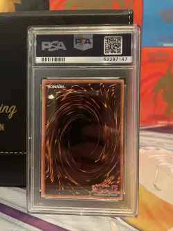 2003 1st Edition YuGiOh! Starter Deck Joey RED-EYES B DRAGON SDJ-001 PSA 8 NM-M - Image 3