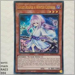 Ghost Reaper & Winter Cherries (Alternate Art) - RA03-EN014 - 1st Edition Yugioh - Image 1