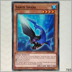 Saber Shark - LED9-EN050 - Common 1st Edition Yugioh - Image 1