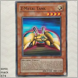 Z-Metal Tank - DP2-EN007 - Common Unlimited Yugioh - Image 1