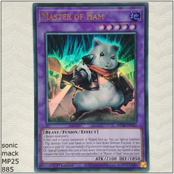 Master of Ham - MP25-EN161 - Ultra Rare 1st Edition Yugioh - Image 1