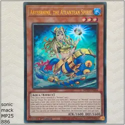 Abyssrhine, the Atlantean Spirit - MP25-EN244 - Ultra Rare 1st Edition Yugioh - Image 1