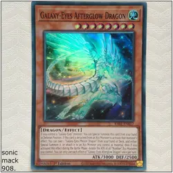 Galaxy-Eyes Afterglow Dragon - RA01-EN017 - 1st Edition Yugioh - Image 1