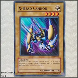 X-Head Cannon - DP2-EN005 - Common Unlimited Yugioh - Image 1