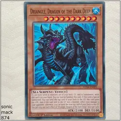 Driangle, Dragon of the Dark Deep - SUDA-EN022 - Common 1st Edition Yugioh - Image 1
