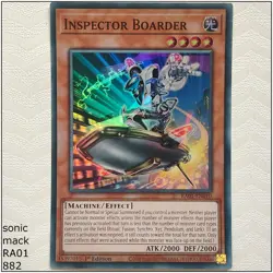 Inspector Boarder - RA01-EN010 - 1st Edition Yugioh - Image 1