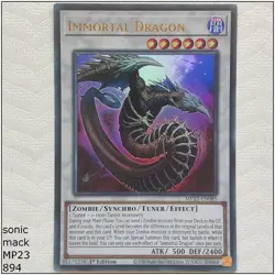 Immortal Dragon - MP23-EN85 - Ultra Rare 1st Edition Yugioh - Image 1