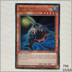 Depth Shark - DUSA-EN003 - Ultra Rare 1st Edition Yugioh - Image 1