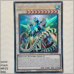 Crystal Clear Wing Synchro Dragon - MP25-EN276 - Ultra Rare 1st Edition Yugioh - Image 1