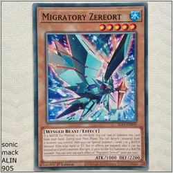 Migratory Zereort - ALIN-EN099 - Common 1st Edition Yugioh - Image 1