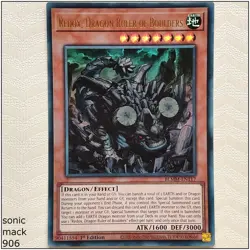 Redox, Dragon Ruler of Boulders - BLMM-EN117 - Ultra Rare 1st Edition Yugioh - Image 1