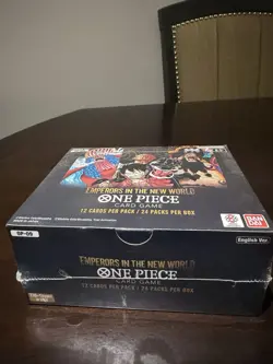 #1: One Piece TCG OP-09 Emperors in the New World Booster Box - BRAND NEW SEALED - Image 3
