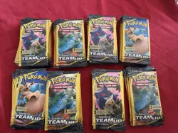 Pokemon Sun & Moon Team Up 3 Card Mini Boosters Bulk X75 W/ Original Display Box - Image 2