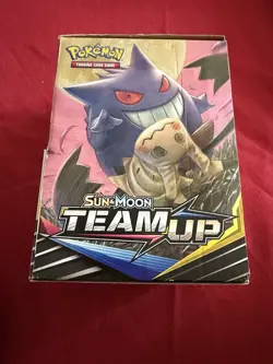 Pokemon Sun & Moon Team Up 3 Card Mini Boosters Bulk X75 W/ Original Display Box - Image 3