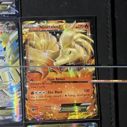 Pokemon TCG EX Full Art Holo Lot 7 Cards Ho-Oh M Steelix Ninetales Kingdra - Image 4
