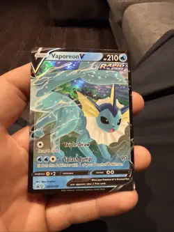 Vaporeon V - SWSH150 Promo Holo NM Pokemon SWSH: Sword & Shield Promo Cards - Image 1