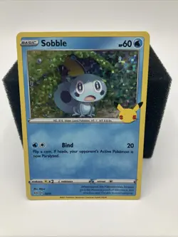 Sobble 24/25 McDonald's 25th Anniversary Promo Holo Rare - Pokemon Card - Image 1