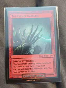 Divorced Dads Age of Alimony Cards - The Ring of Darkness - Image 1