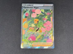 Gardenia's Vigor GG61/GG70 Trainer Pokemon Card NM - Image 1
