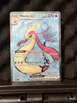 Pokemon TCG Milotic EX Surging Sparks Ultra Rare Holo Card 217/191 - Image 1