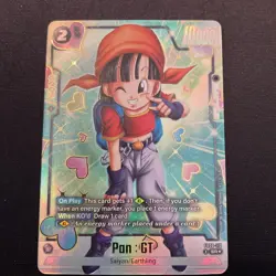 Pan : GT FB09-112 Alternate Art Dual Evolution Dragon Ball Card English Fusion - Image 1