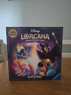 2024 Disney Lorcana TCG Gateway Game Starter Set With 48 Cards SEALED - Image 1