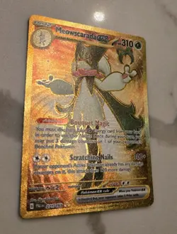 Meowscarada ex 271/193 SIR Paldea Evolved Pokemon Card Full Art SV - Image 3