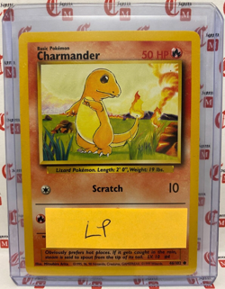Charmander - Pokemon Card - Unlimited Base Set 1999 - 46/102 - WOTC - TCG - LP - Image 3