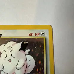 Clefairy 5/102 Holo Rare Base Set WOTC Pokemon Card 1999 - Excellent / Great Con - Image 5