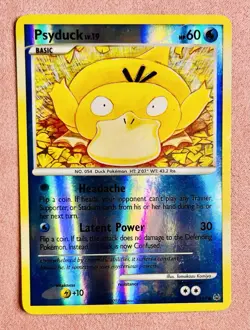 Psyduck | 87/127 | Platinum | Komiya 2009 Pokemon Card | Reverse Holo | MP - Image 1