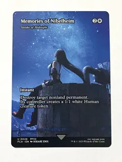 Memories of Nibelheim - Stroke of Midnight (Showcase) | MTG | NM - Image 1