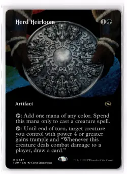 Herd Heirloom (Borderless) 347 Tarkir: Dragonstorm Normal NM - Image 1
