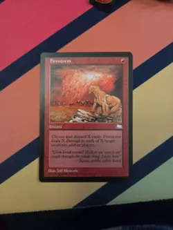Near Mint Firestorm Weatherlight MTG - Image 1