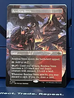 MTG Ixalan Restless Vents (Borderless) LCI NM - Image 1