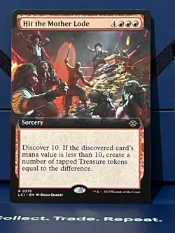 MTG Ixalan Hit the Mother Lode (Extended Art) LCI NM - Image 1