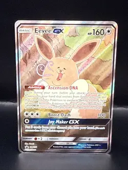 Pokemon TCG Eevee GX SM233 Full Art Promo Black Star Ultra Rare Holo Card - Image 1