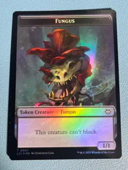 MTG Ixalan Treasure (0018) // Fungus Double-Sided Token Foil LCI NM - Image 2