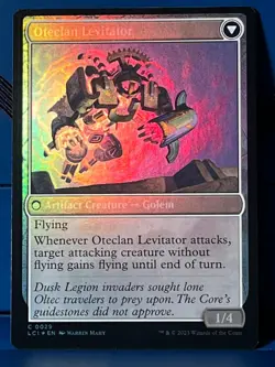 MTG Lost Caverns of Ixalan Oteclan Landmark Foil LCI NM - Image 1