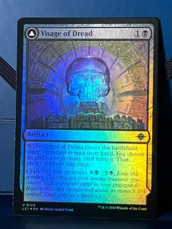 MTG Ixalan Visage of Dread Foil LCI NM - Image 1