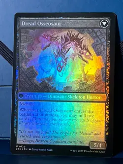 MTG Ixalan Visage of Dread Foil LCI NM - Image 2