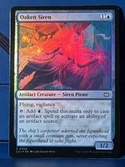 MTG Lost Caverns of Ixalan Oaken Siren Foil LCI NM - Image 1