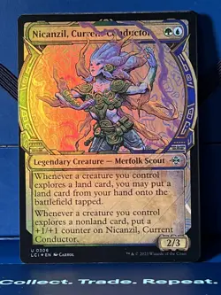 MTG Ixalan Nicanzil, Current Conductor (Showcase) Foil LCI NM - Image 1