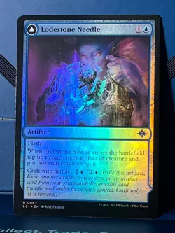 MTG Ixalan Lodestone Needle Foil LCI NM - Image 1