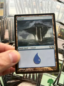 MTG Perfect fit sleeved lands - Over 200 lands already sleeved! All black border - Image 2