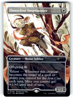 Secret Lair Play #P 0046 Flower Foot Swordmaster Promo - Image 1