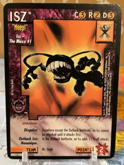 Wildstorms CCG Isz Card The Maxx Sam Keith Image Universe Comics - Image 1