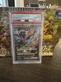 Pokemon Greninja EX 132 Holo Full Art Sir Promo PSA Gem Mint 10 - Image 1