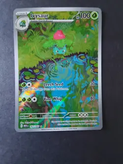 Ivysaur 167/165 Holo Pokemon 151 Scarlet and Violet - Image 1